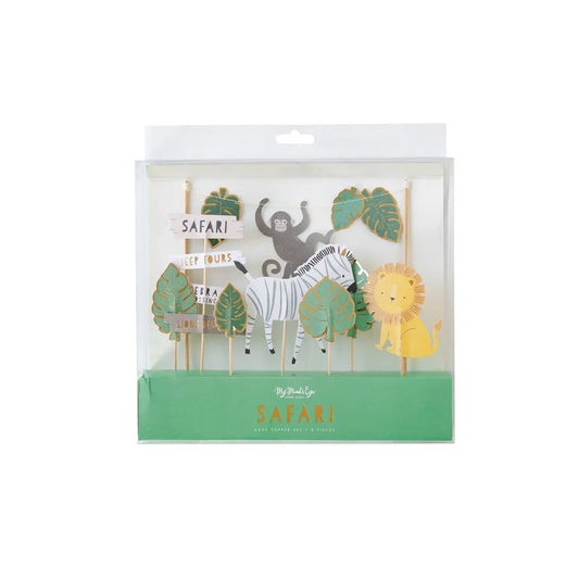 Safari Cake Topper Set