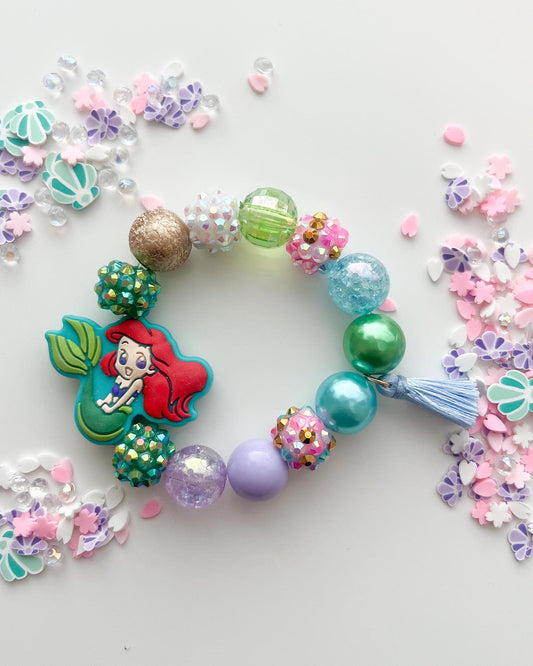 Mermaid Silicone Beaded Bracelet