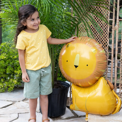 Safari Lion Mylar Balloon