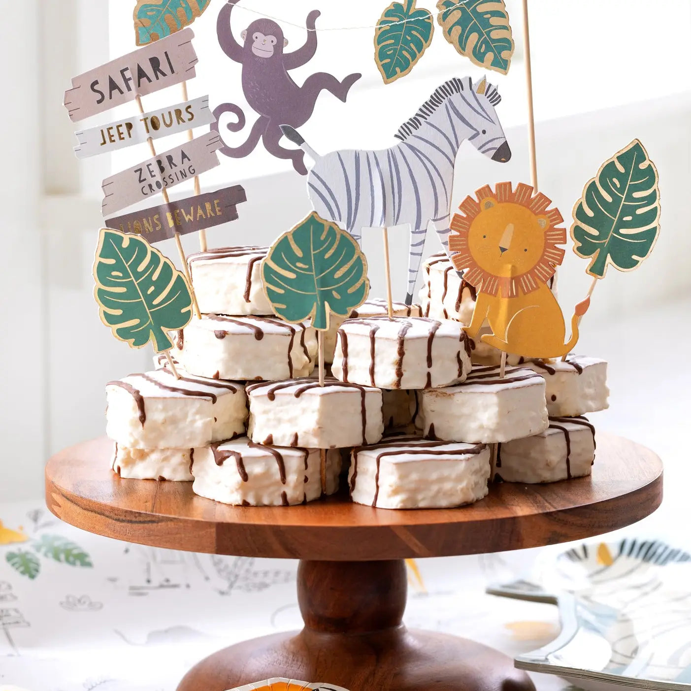 Safari Cake Topper Set