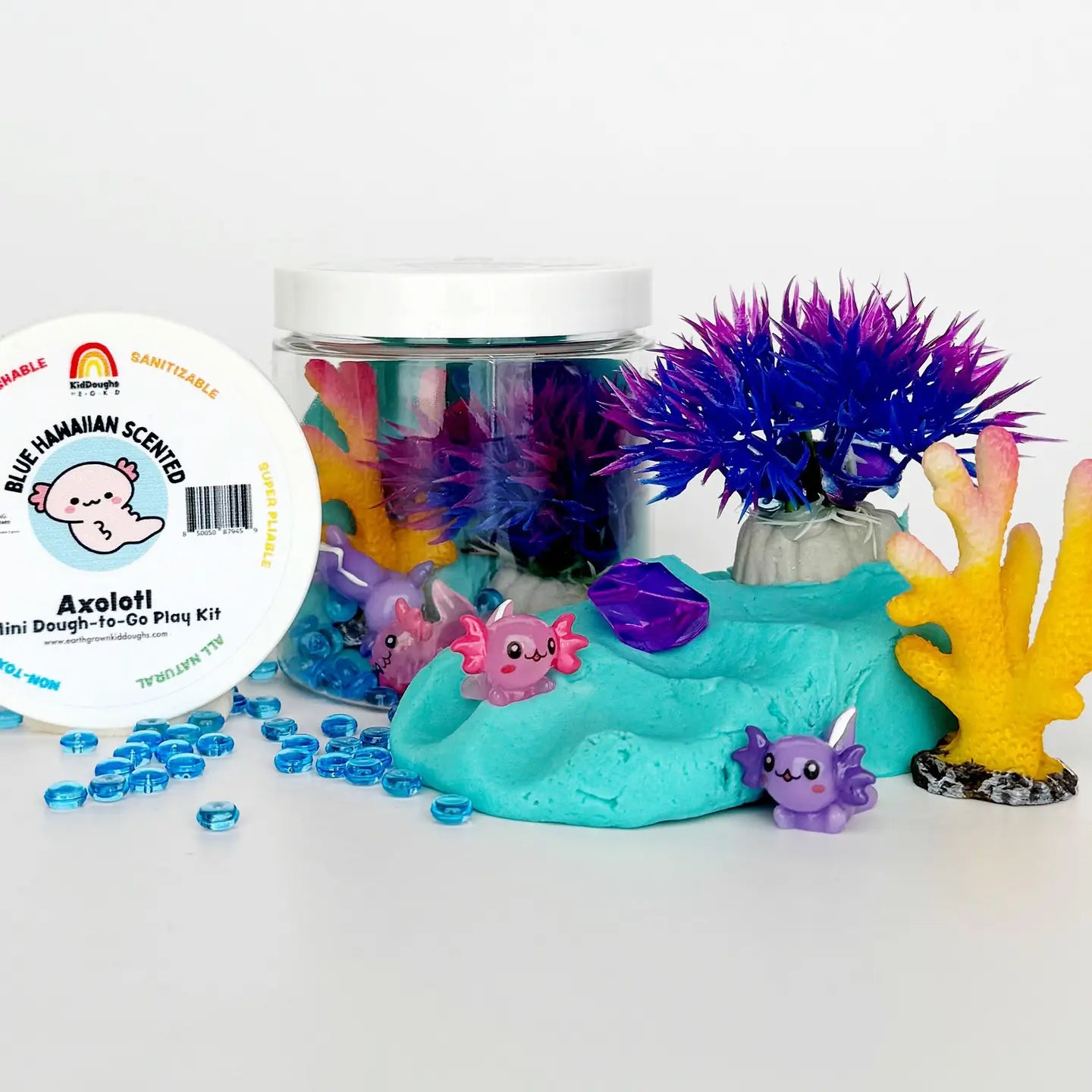 Axolotl Mini Sensory Dough-To-Go