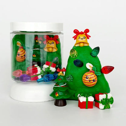 Oh Christmas Tree Mini Sensory Dough-To-Go