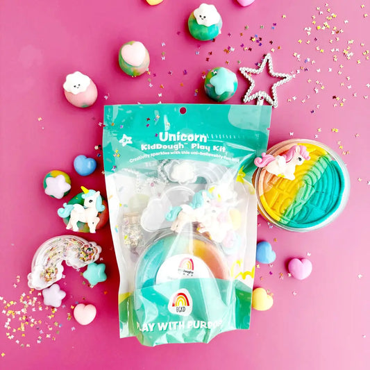 Unicorn Rainbow Sensory Kiddough Play Kit