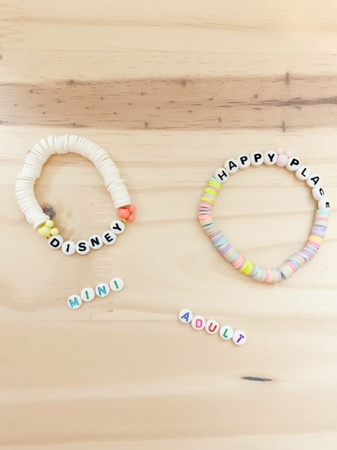 Happy Place Mouse Stack Bracelet Set