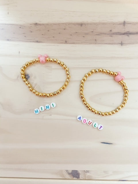 Happy Place Mouse Stack Bracelet Set