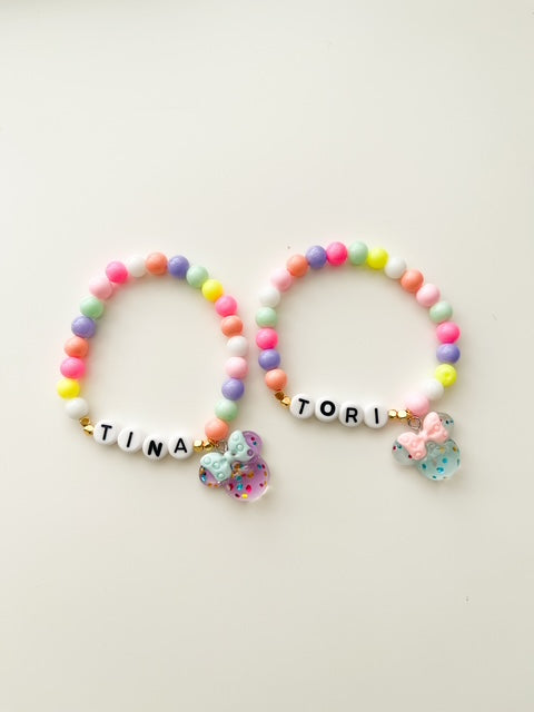 Mouse Colorful Name Bracelet