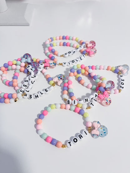 Mouse Colorful Name Bracelet