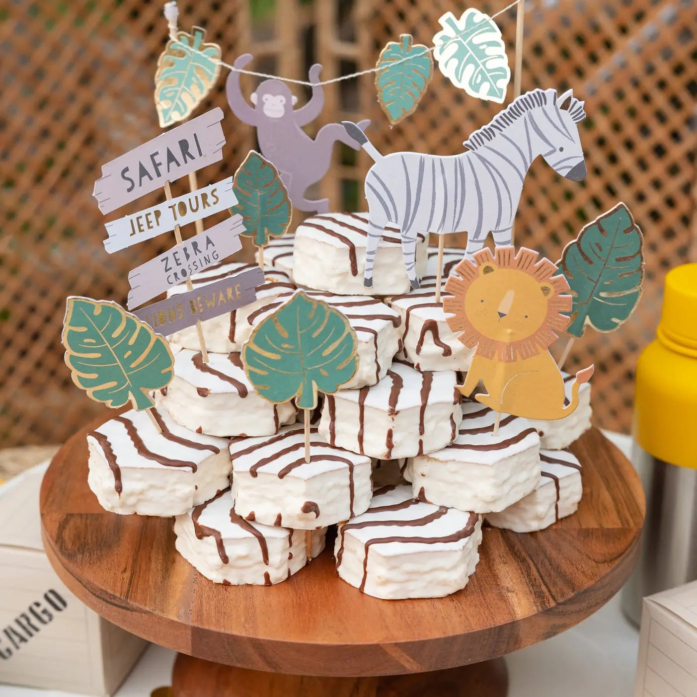 Safari Cake Topper Set