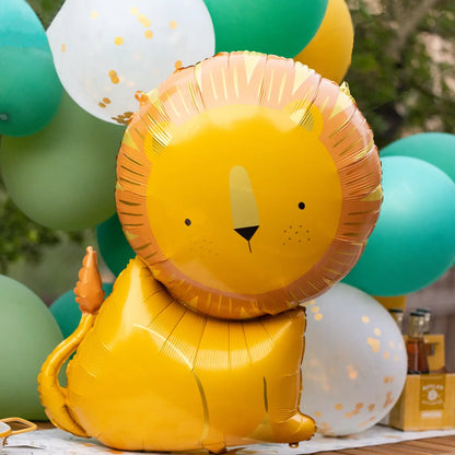 Safari Lion Mylar Balloon