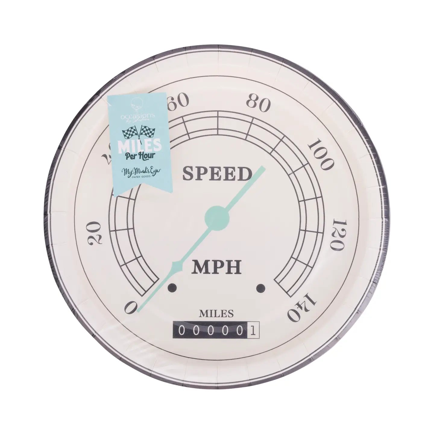 Miles Per Hour - Speedometer Plate