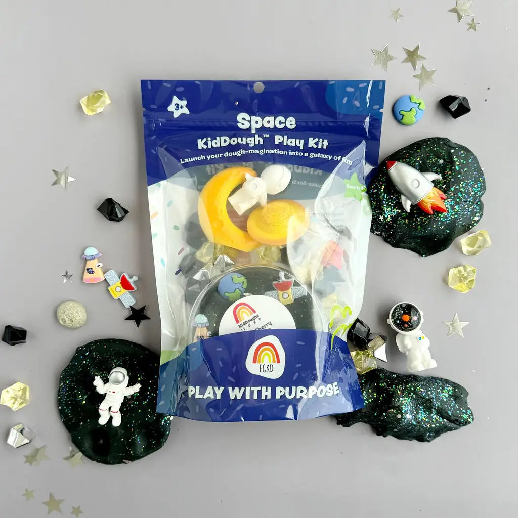 Outer Space Sensory Kiddough Play Kit